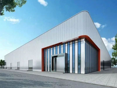 Prefab Industrial Metal Structural Steel Frame Storage Construction Warehouse