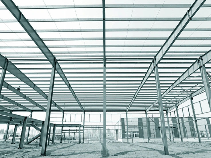 Large Span Industrial Design Prefabricated Steel Structure Workshop