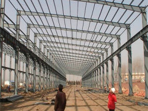 Large Span Industrial Design Prefabricated Steel Structure Workshop