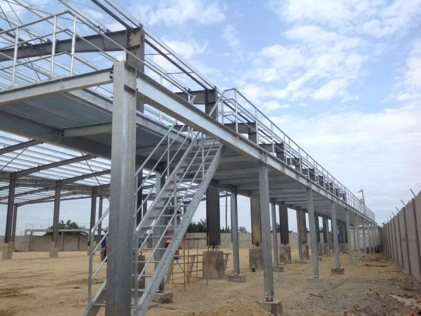 Easy Installation Factory Shed Prefabricated Steel Structure Workshop