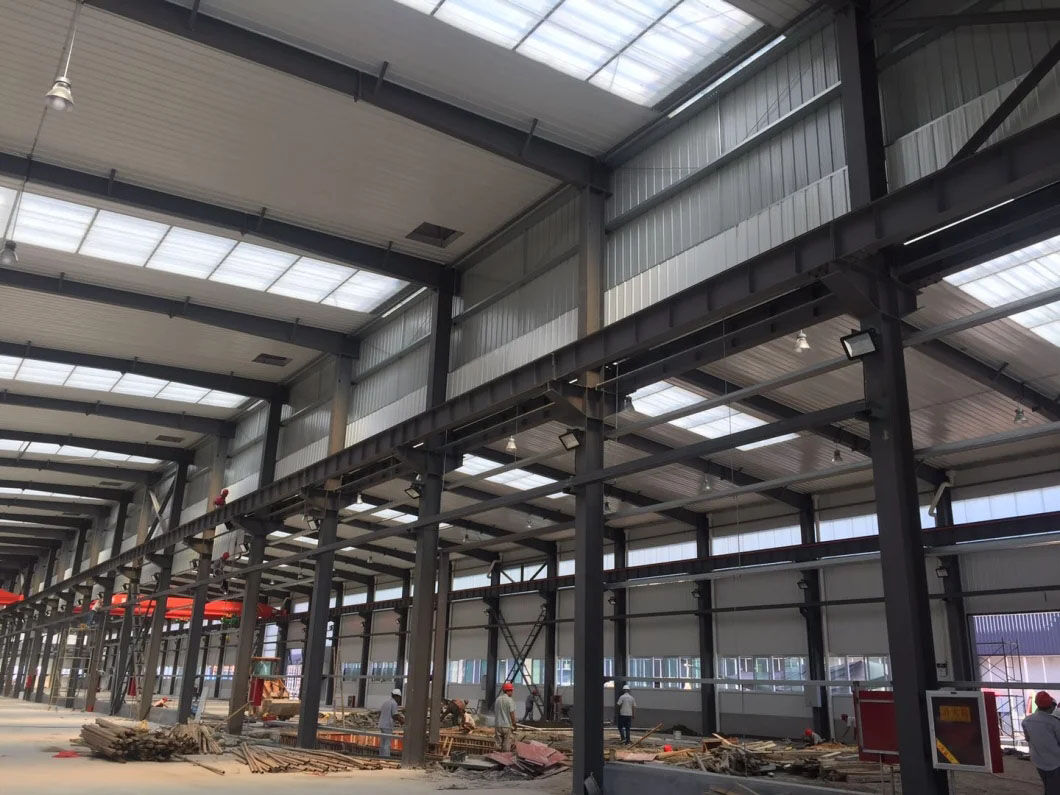 Hot Sell Prefab Prefabricated /Workshop/Hanger/Shed Metal Building Steel Structure Warehouse