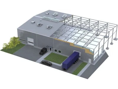 High Quality Competitive Price Prefab Steel Structure Building/Metal Structure/Steel Structure Frame Building/Steel Warehouse/Steel Workshop From China