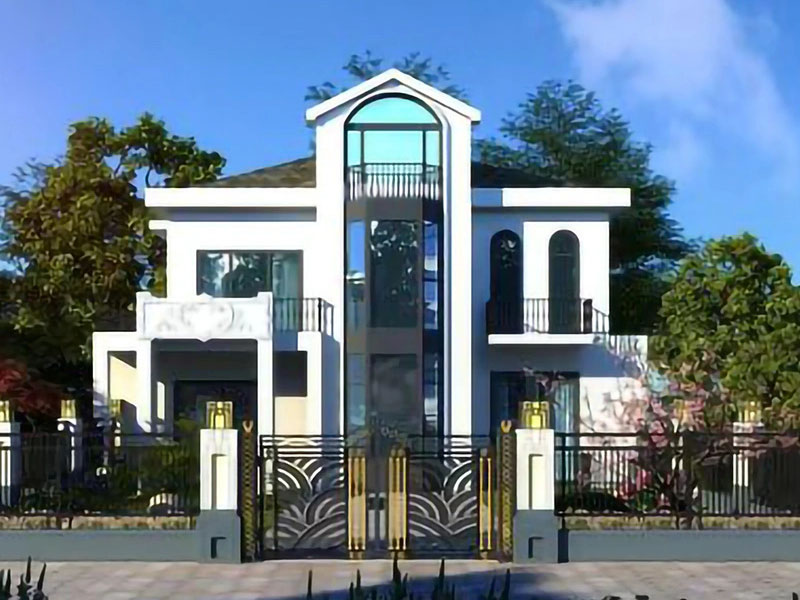 Fast Installation Low Cost Light Steel Villa 