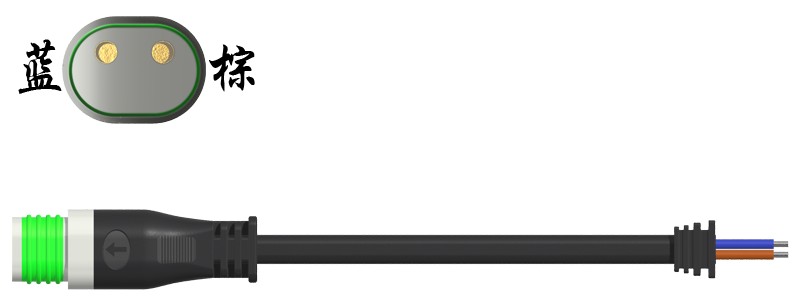 快插大头 2芯母头扁线4.9X6.0+尾卡1901015.png