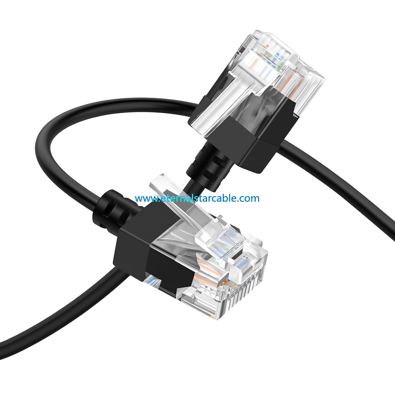 Ultra-Slim Cat6 Ethernet Cable 6FT - Ultra Thin Rj45 Cat6a LAN Cord Gigabit rj45 for Gaming PS5/PS4/Xbox, WiFi Router, PC, Mac - 30AWG Pure Copper (White)