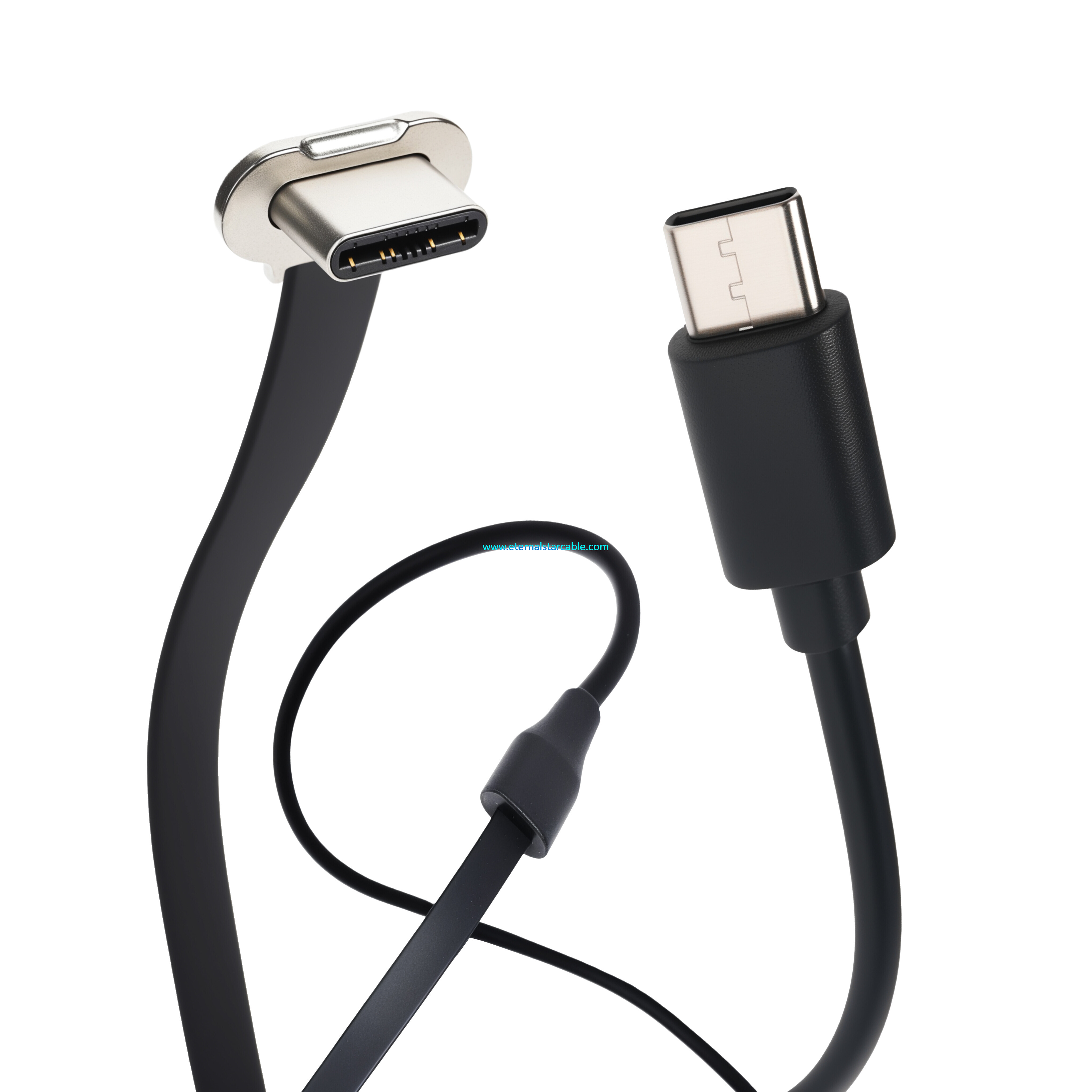 USB to USB C Cable 3.3ft, 60W USB A to USB C Fast Charging Cable, Right Angle USB C Cord Nylon Braided for iPhone 16/15, iPad Pro, Samsung Galaxy S21/S22/S23/S24, Note 20 10, Pixel 8, Nintendo etc.