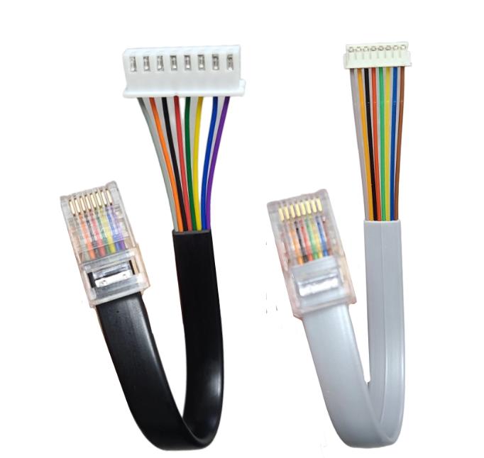 RJ45 Crystal Head Networking Cable Ethernet Extension Cable Ultra Flat ribbon to connector PH2.0 XH2.54MX1.25ZH1.5