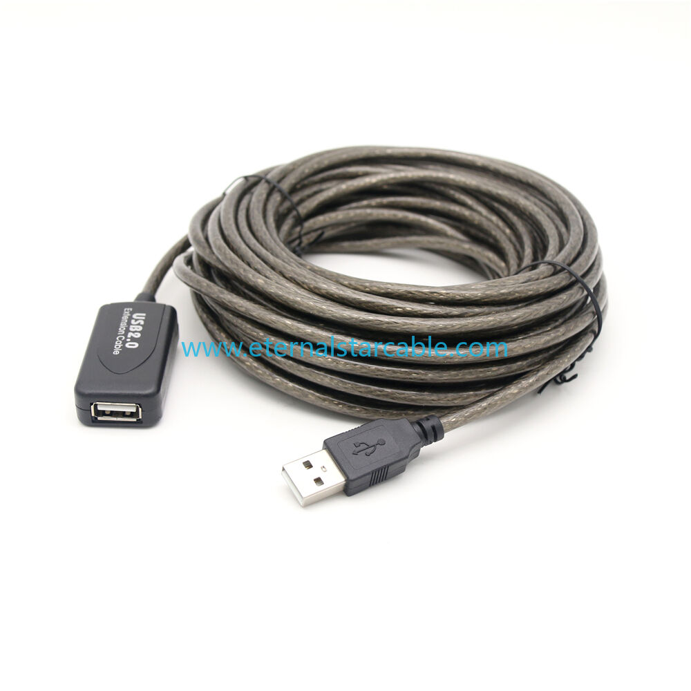 5M TO 30M USB Amplifier Extension Cable With IC Chip Type A Male to A Female Extension Cable High Speed 480 Mbps