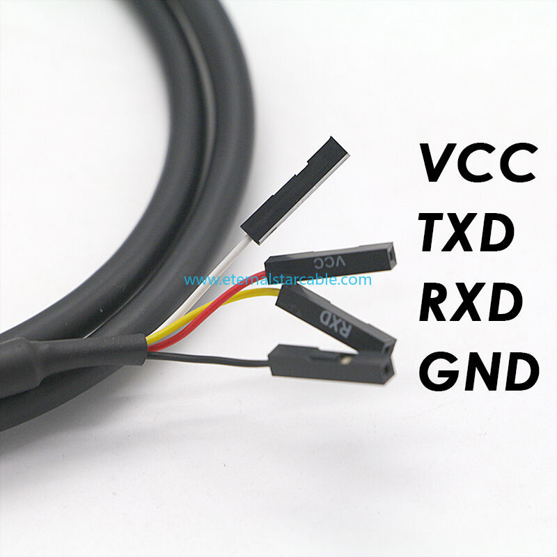 Customized OEM FTDI FT232RL PL2303 CP2102 USB to TTL Uart 5V 3.3V RS232 Serial Adapter Programming Cable 6pin Debug for Arduino RPi