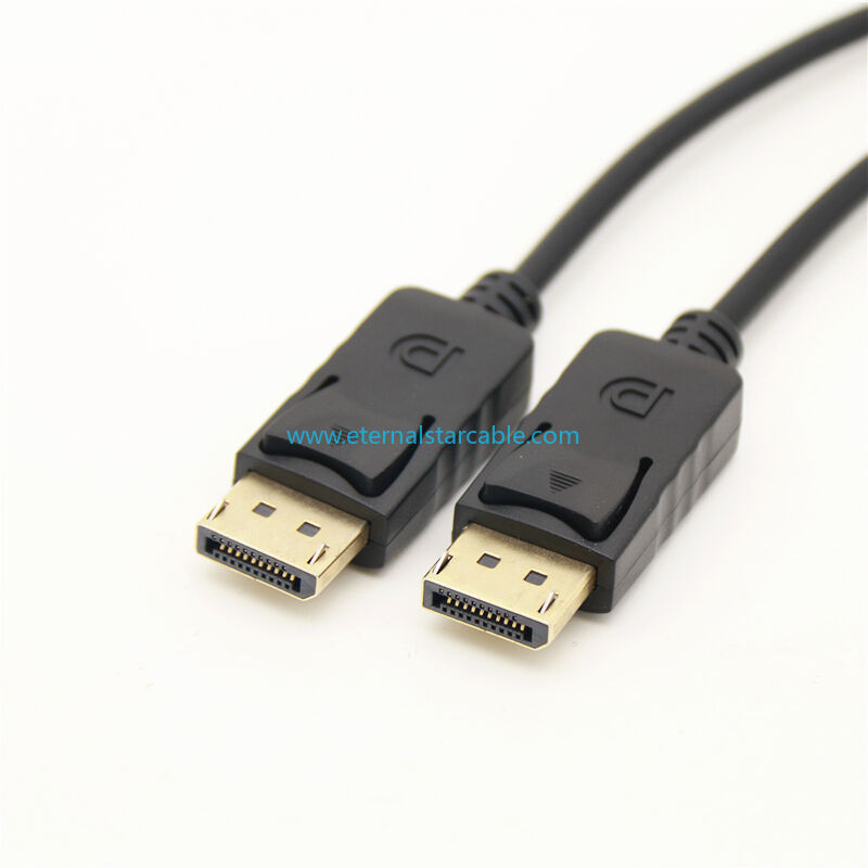 DisplayPort to DisplayPort 6 Feet Cable, DP to DP Male to Male Cable Gold-Plated Cord, Supports 4K@60Hz, 2K@144Hz Compatible for Lenovo, Dell, HP, ASUS and More