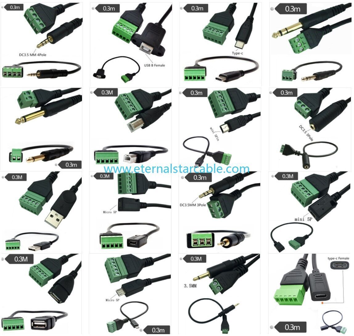 RJ45 Breakout, RJ45 Screw Terminal Adaptor Connector,  RJ45 8p8c Female Jack to 8 Pin Screw Terminal Connector for Cat7 Cat6 Cat5 Cat5e Ethernet Extender CCTV Digital DVR Network Adapter