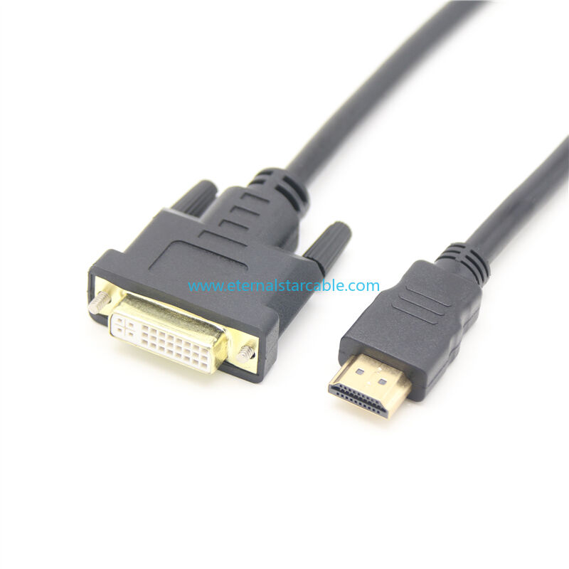 HDMI Male to DVI Adapter Cable, Black