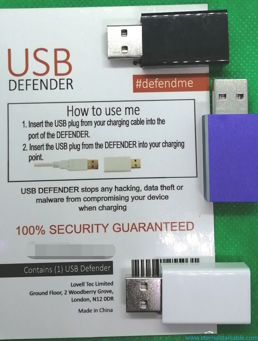 USB Data Blocker Defend Hacks