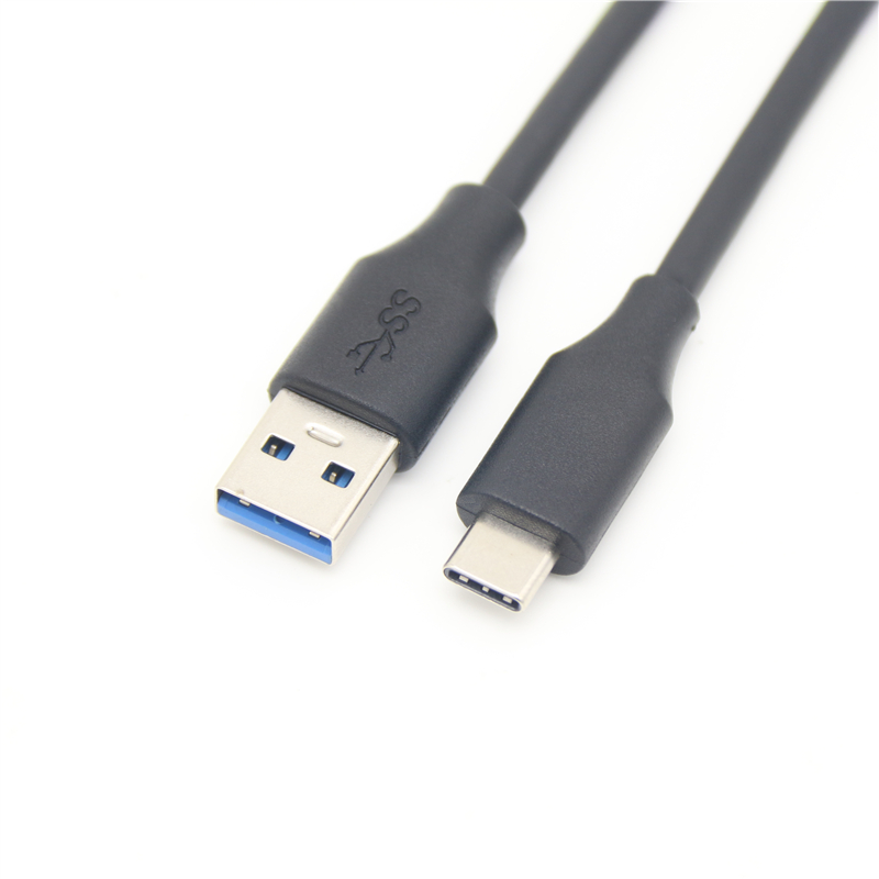 USB-C USB 3.1 Type C Male to Female Data Extension Cable with Panel Mount Screw Hole