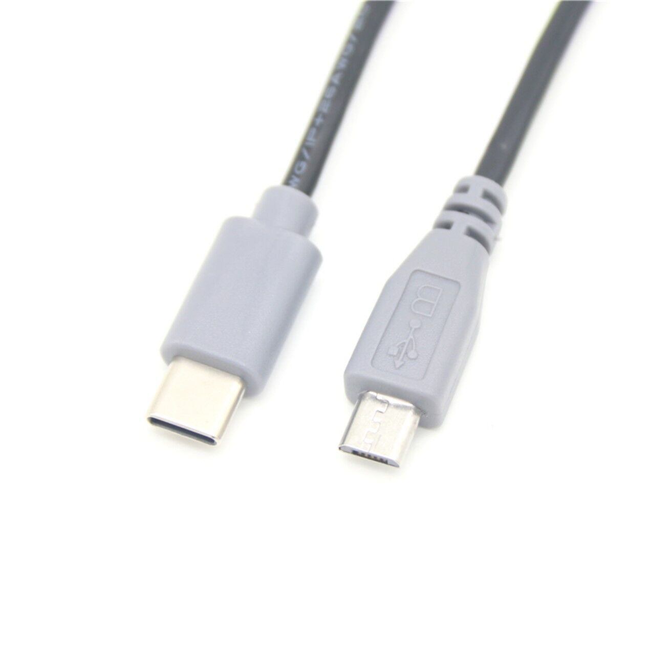 Short Micro USB to USB C Cable 0.65 FT USB C to Micro USB OTG 480Mbps