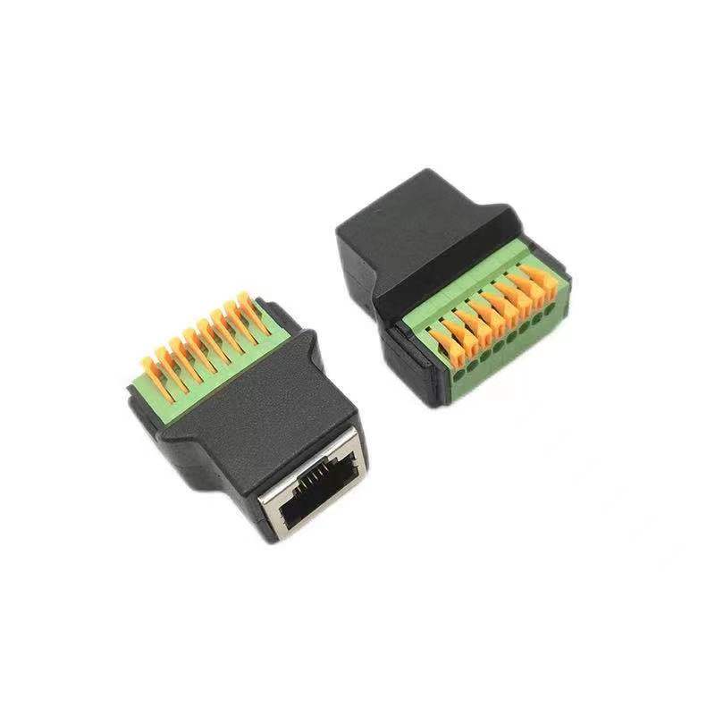RJ45 to 8Pin Quick Connect Solderless Adapter