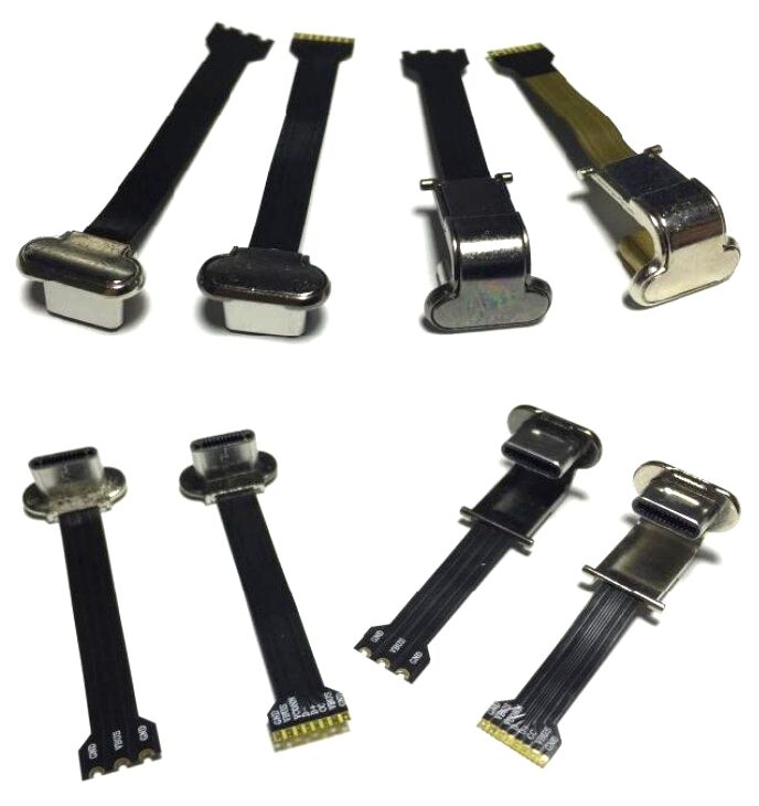 USB 3.1 Type C Fpc Cable Black PVC Ce Micro Usb Charger Standard Micro Camera for Cell Phones Stock Cable Micro Usb