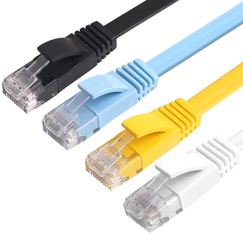 high-speed Ethernet Flex Ribbon Cat6 Rj45 Network Patch Cord