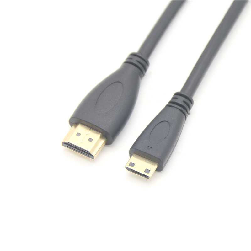 HDMI to Mini HDMI Cable, Mini HDMI to HDMI Camera Tablet PC High Definition Cable, Pure Copper