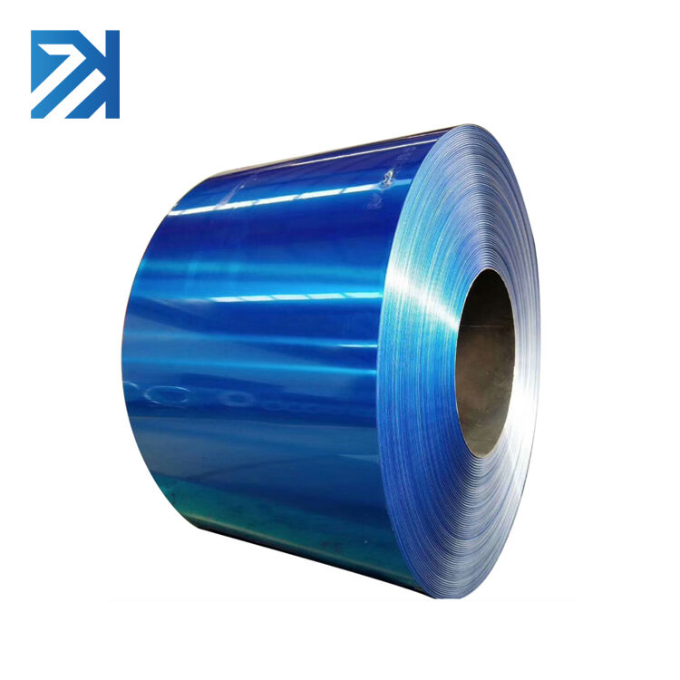 Color coated aluminum coil