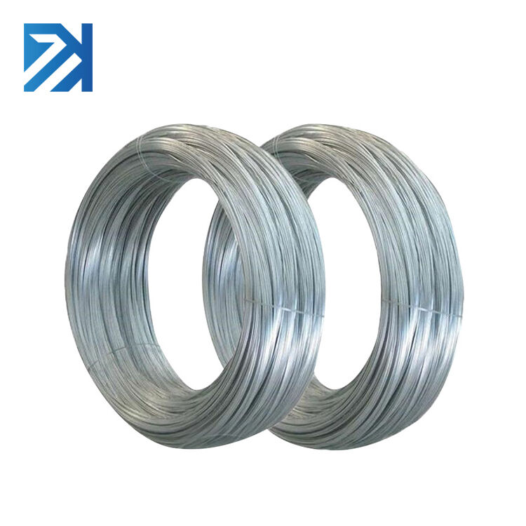 Galvanized steel wire ropes