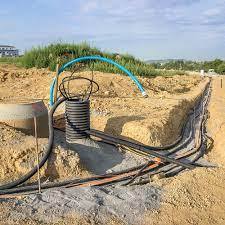 underground cable laying underground cable laying