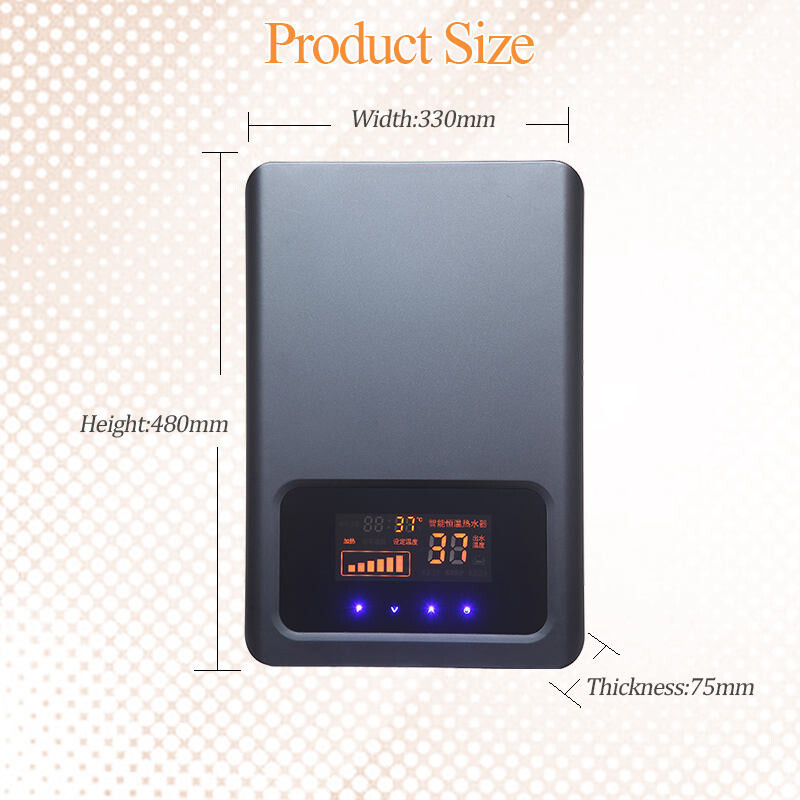 High Quality ETL Certified Household 12-27KW Smart Tankless Water Heater 240V Instant Electric Water Heater