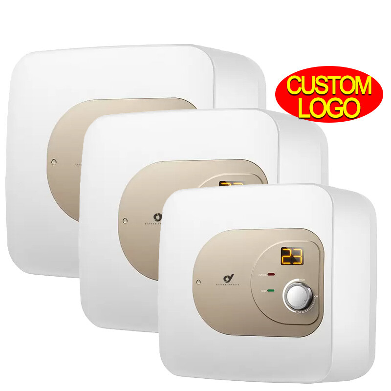 Enamael steel manual control hot water storage tank with digital display