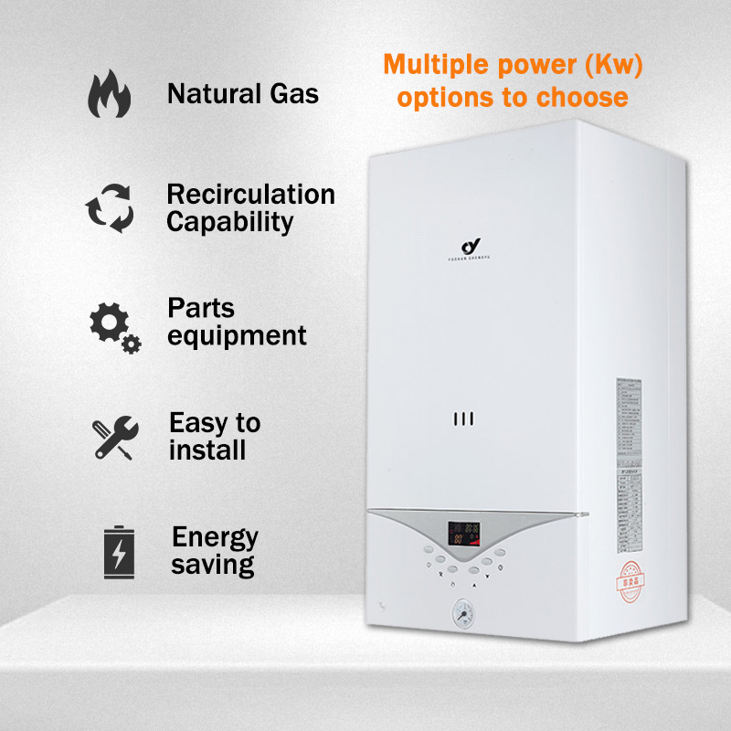 Low Price Gas Boiler Water Heater Energy Efficiency Intelligent Constant Temperature Control Gas Wall-hung Boiler
