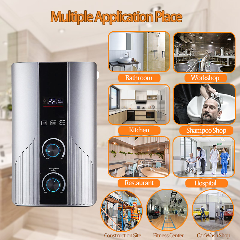 Factory Direct Sales Low MOQ 3.5KW/5.5KW/8.5KW Water Heater Quality Assurance Electric Instant Water Heater for Bathroom