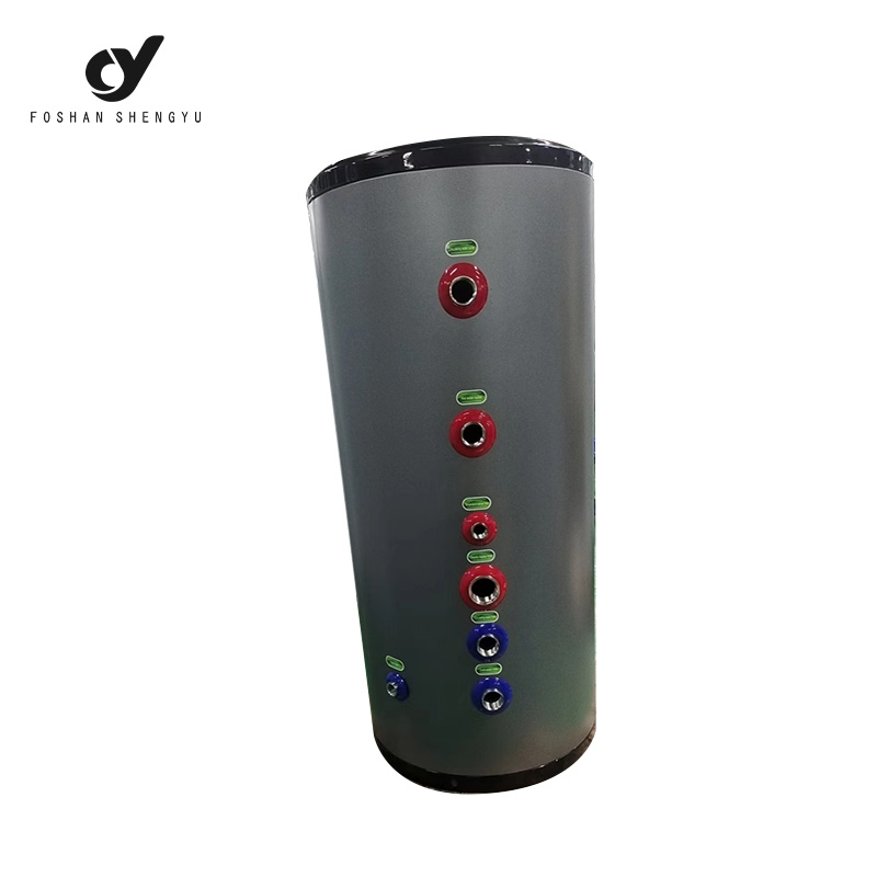 Stainless steel hot water storage tank for heat pump
