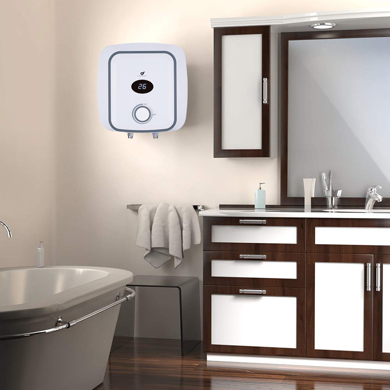 Plastic shell 6L 10L 15L 25L enamel coated electric mini water heater