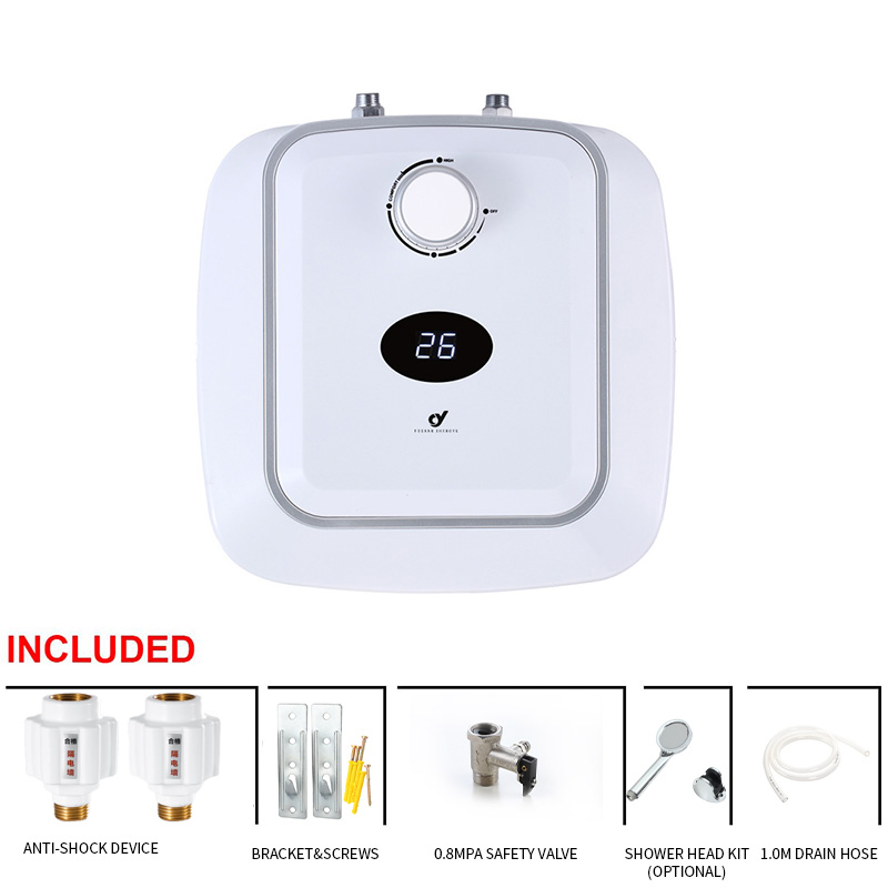 washbasin under sink 3 gallon storage hot water tank with instant hot water