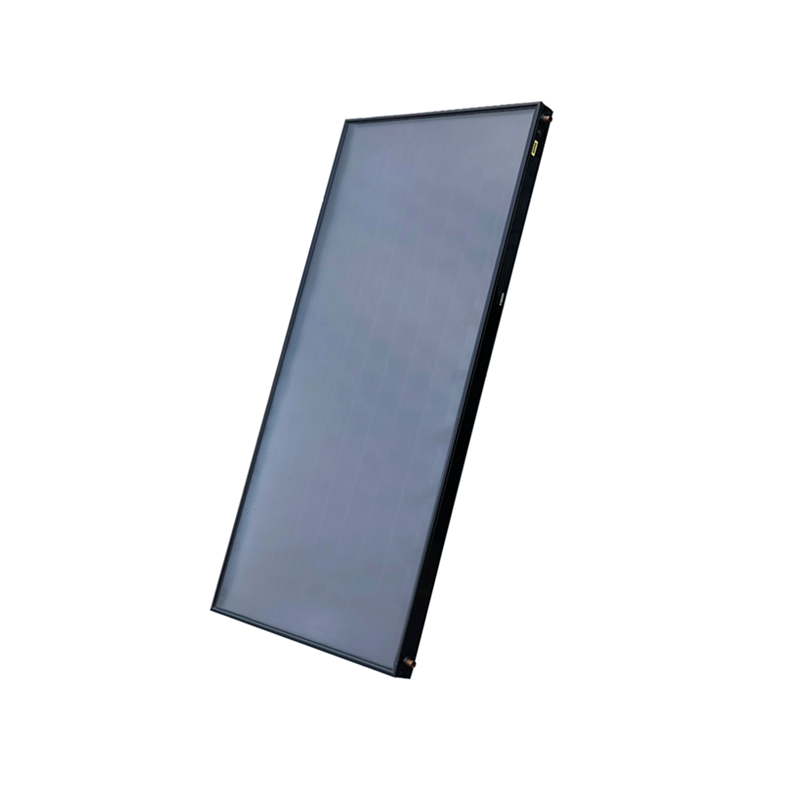Aluminium alloy copper header flat panel heat collector for balcony installation 