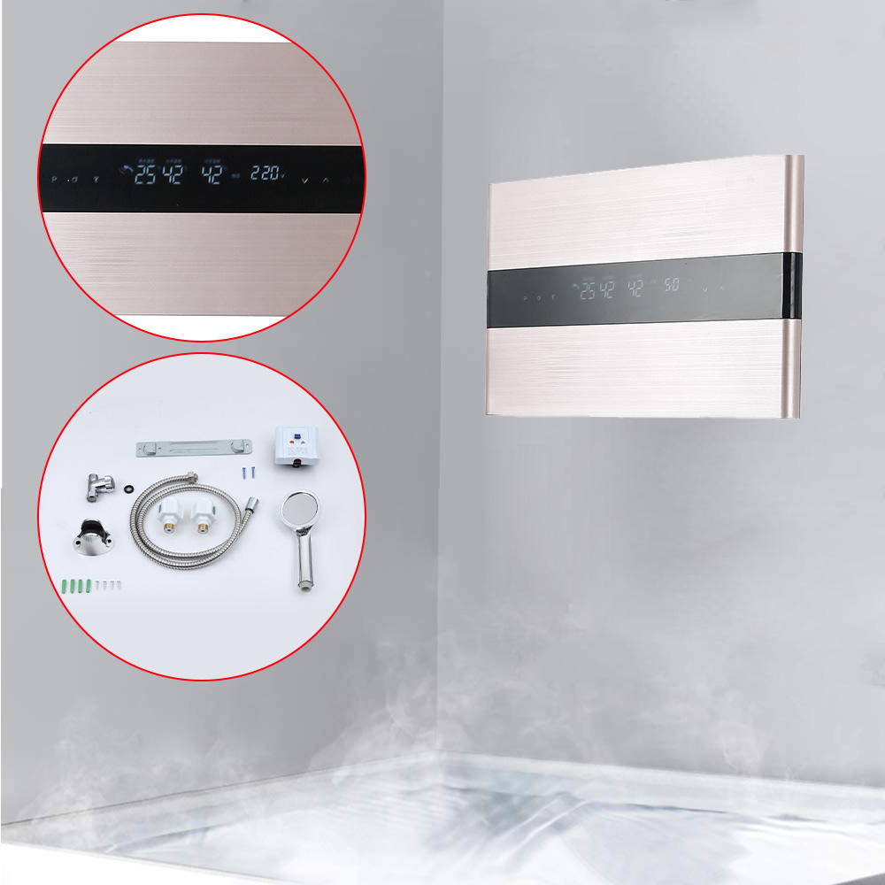 bathroom electric instant tankless water heater with aluminium cast heating tube