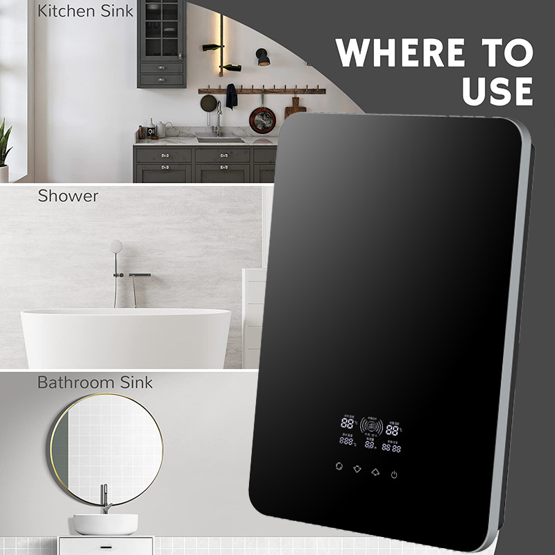 Central electric instant tankless water heater C240b