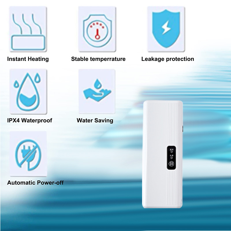 Washbasin hot water electric instant tankless water heater WA35EUa