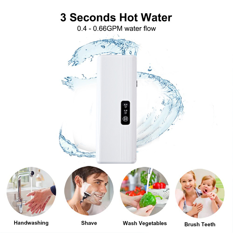 Washbasin hot water electric instant tankless water heater WA35EUa