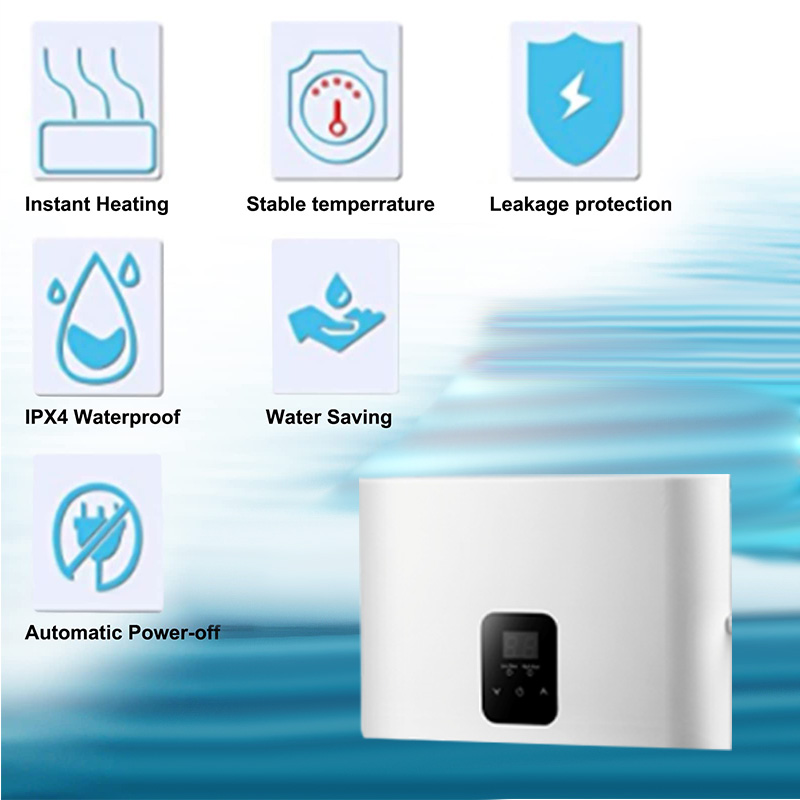 Washbasin hot water electric instant tankless water heater WA35EUa