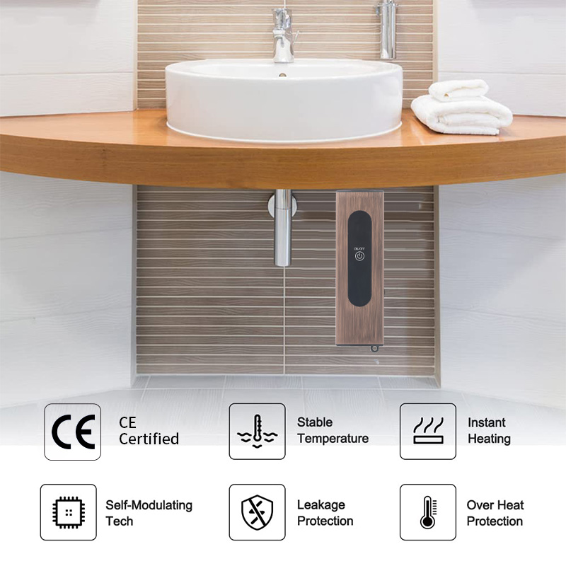 Washbasin hot water electric instant tankless water heater WA60EUe