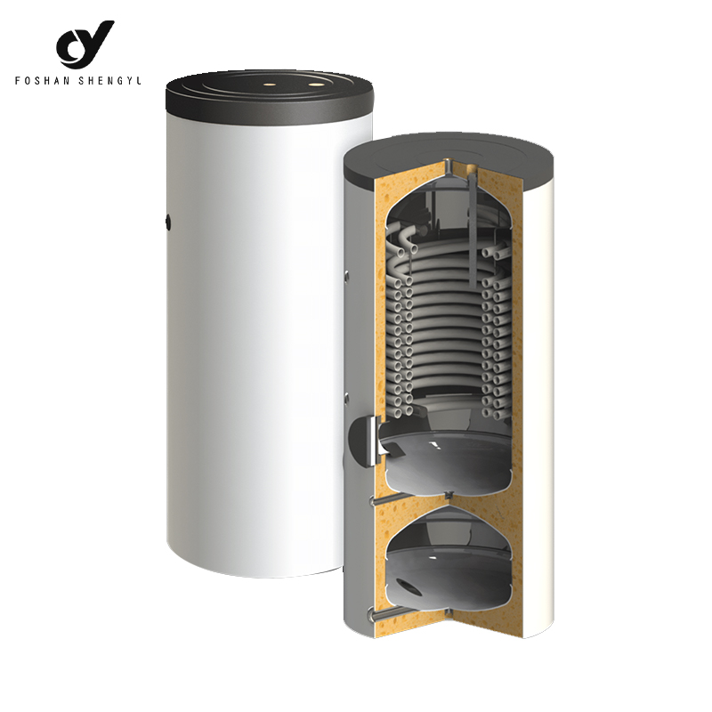 Wet enamel glass lined solar energy water storage tank 