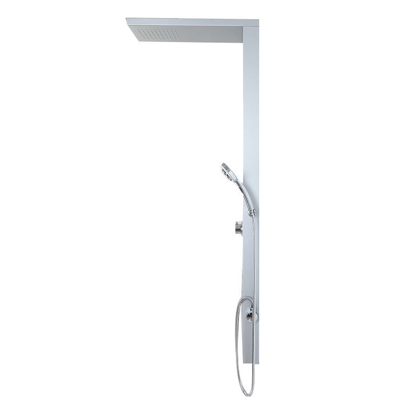 Electric bathroom LED Shower column With Hand Shower Temperature Screen LJ12Sc