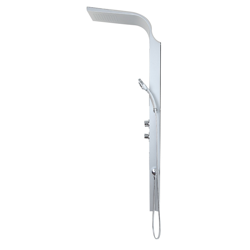 Electric bathroom LED Shower Panel With Hand Shower Temperature Screen LJ12Sd