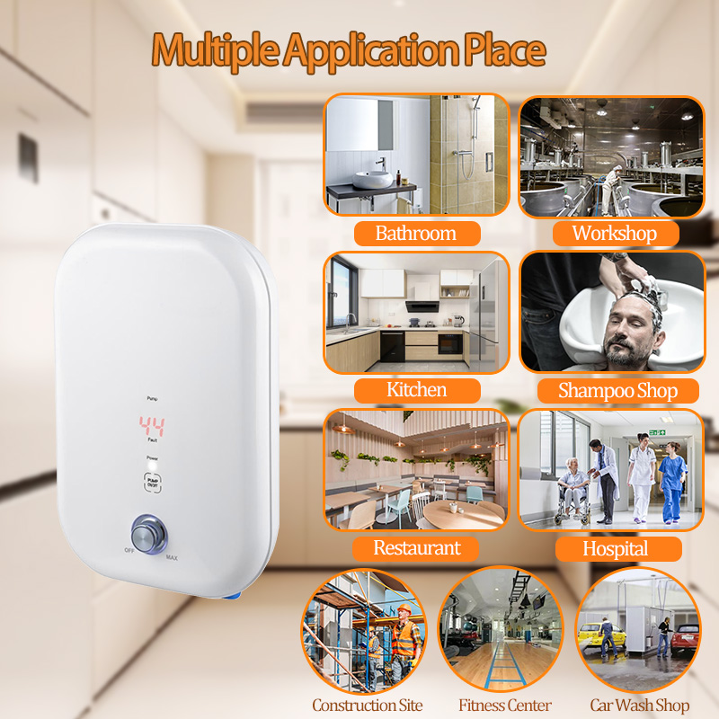 Kitchen room point of use electric instant tankless water heater KA55Ee