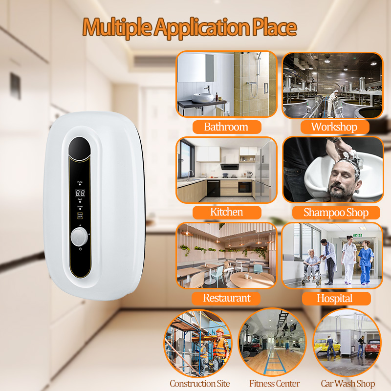 Kitchen room point of use electric instant tankless water heater KA55EbLg