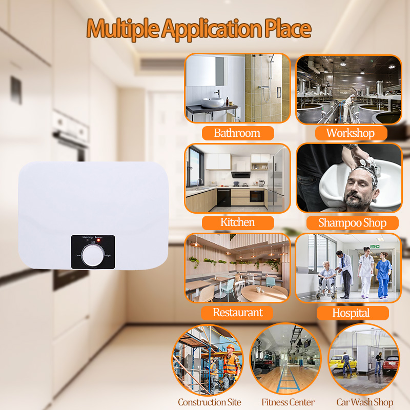 Kitchen room point of use electric instant tankless water heater KA55Ea