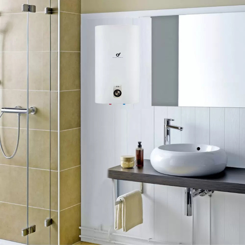 Flat dual tank enamel vertical storage water heater SVB120-E