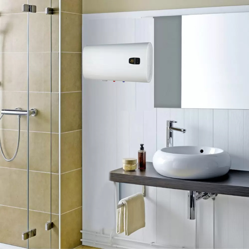 Flat dual tank enamel horizontal storage water heater SHB420-D