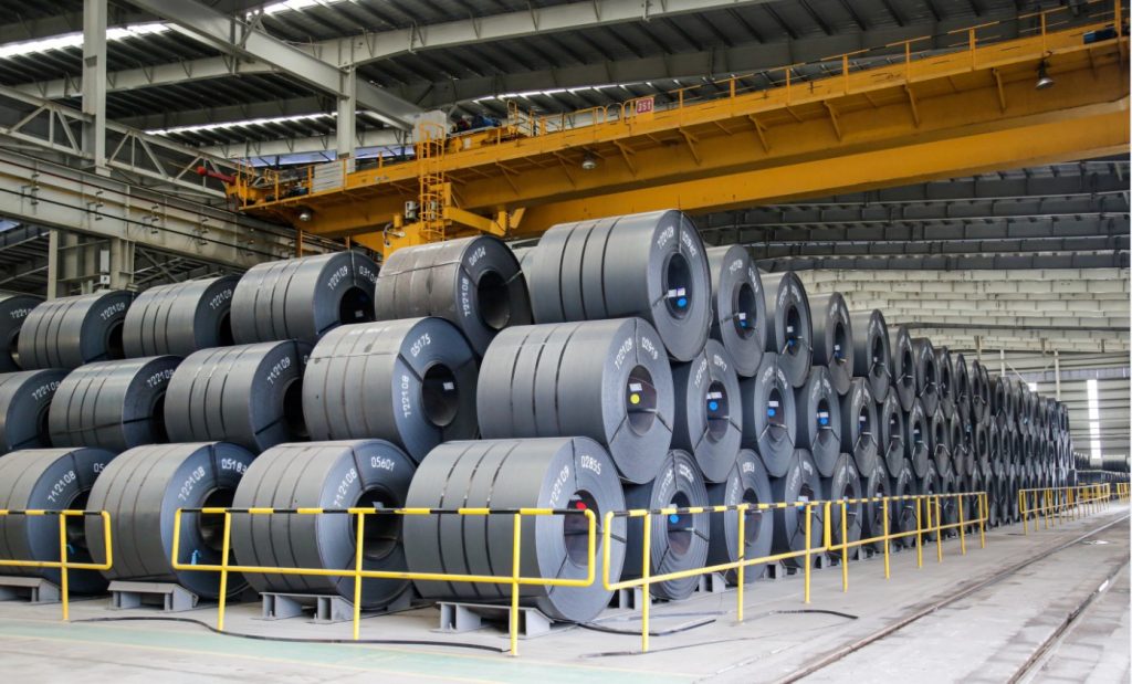 Hot-rolled steel coil