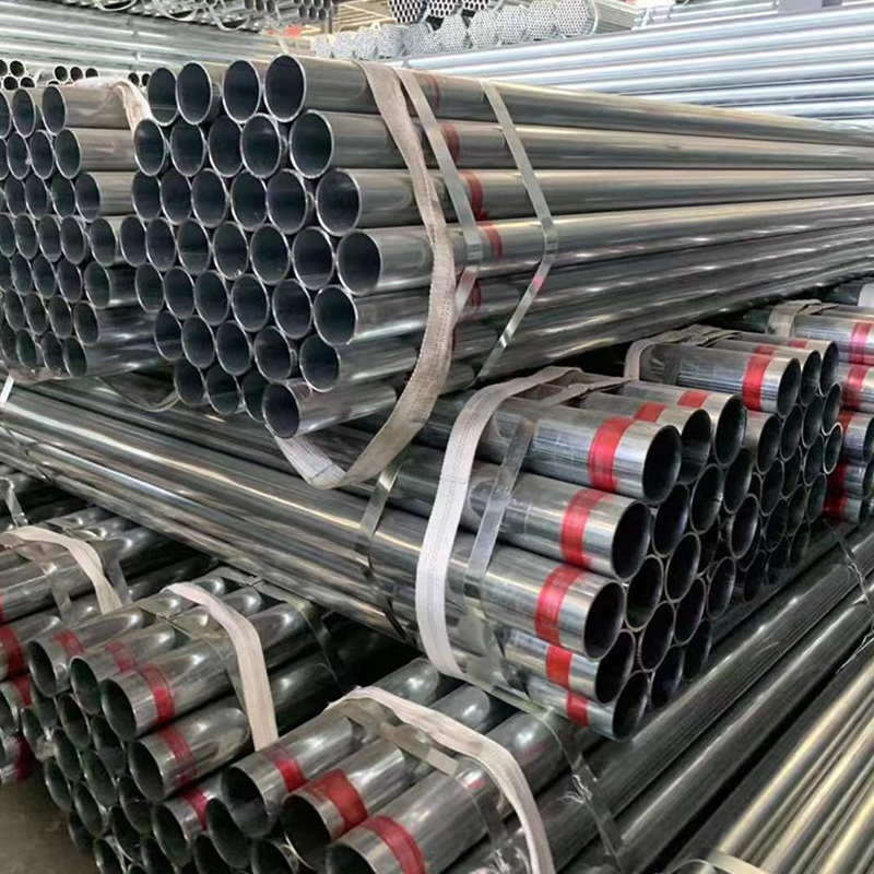 Dx51D+Z100 Galvanised Round Pipe